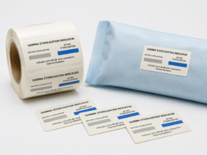 Gamma/UV Reactive Indicator Label